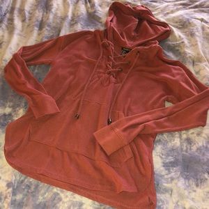 Forever 21 Tie Up Pullover